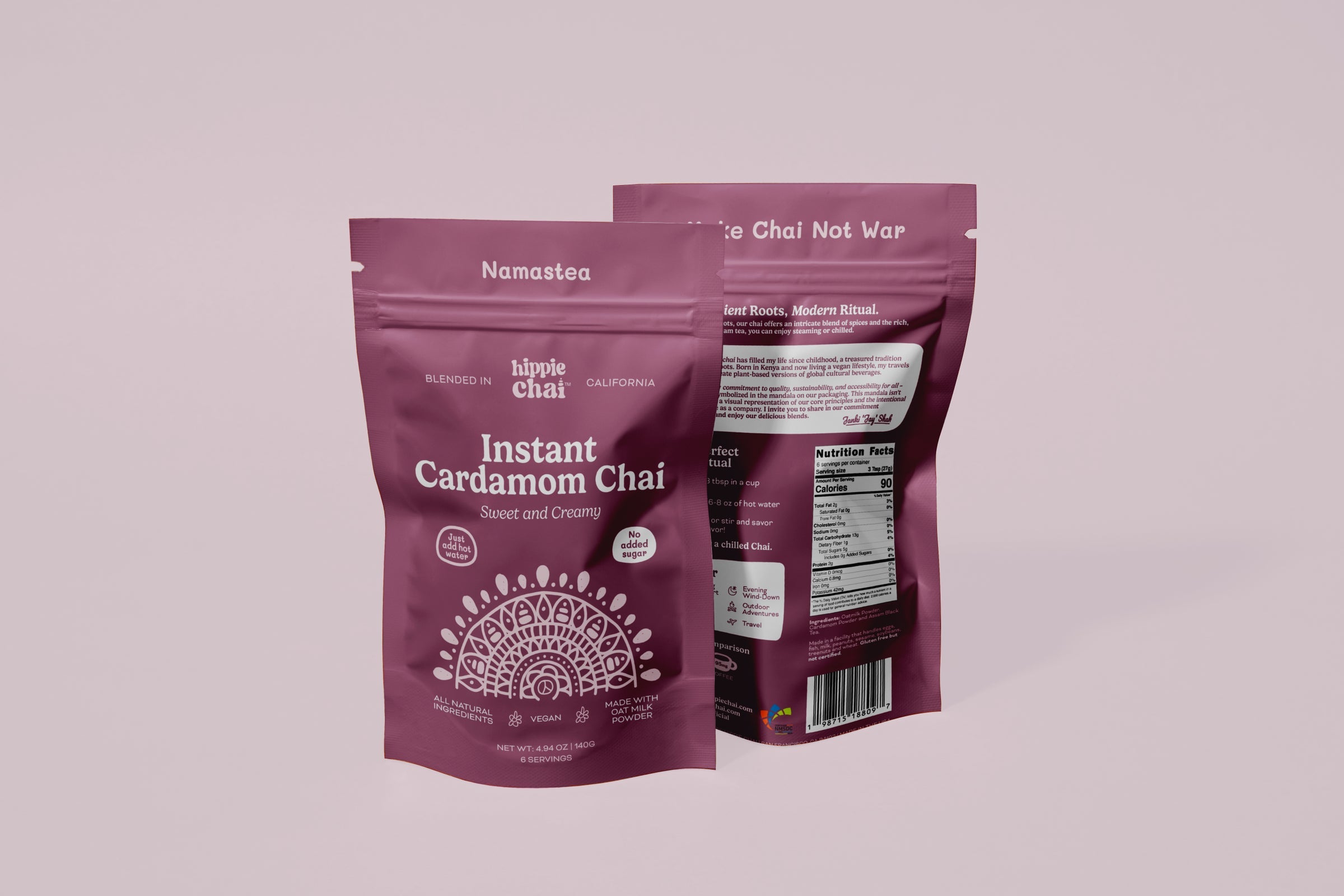 Instant Cardamom Chai - Unsweetened